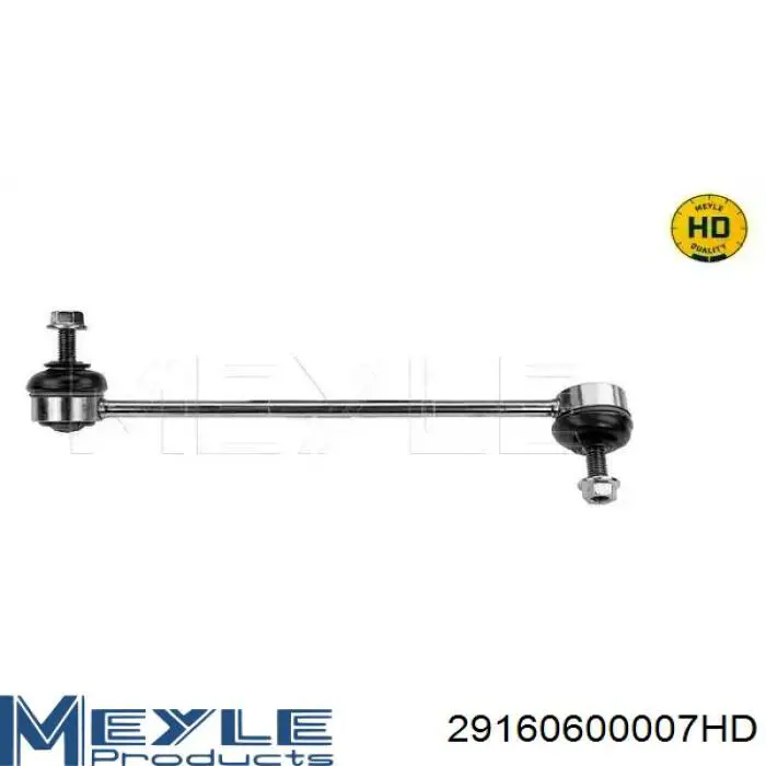 Łącznik stabilizatora przedniego prawy Meyle 29160600007HD cena, od 9,85 USD