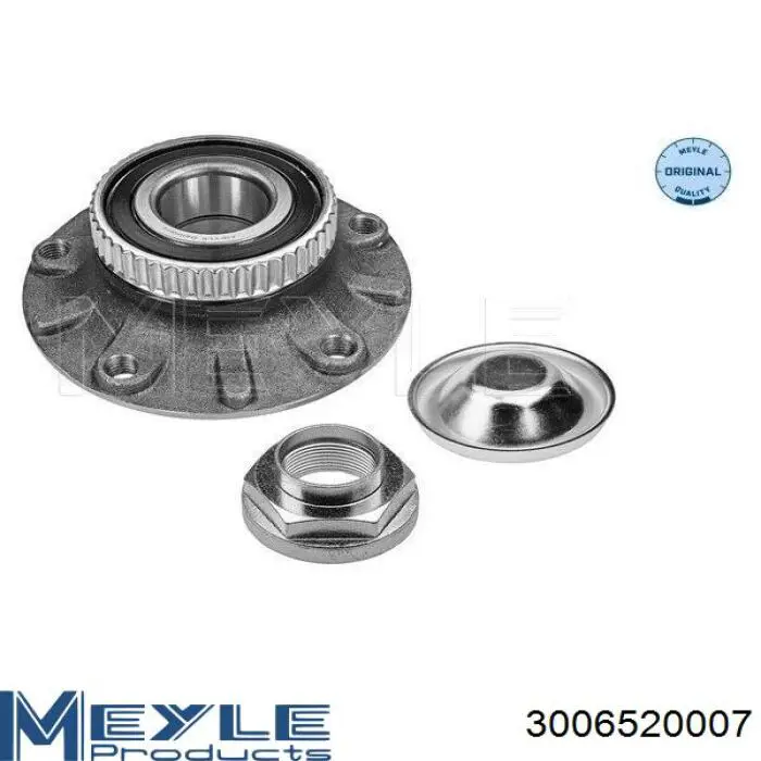 Piasta przednia Meyle 3006520007 cena, od 49,17 USD