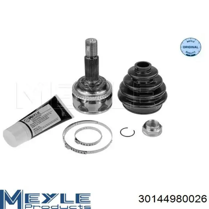 Przegub homokinetyczny przedni zewnętrzny Meyle 30144980026 cena, od 49,80 USD