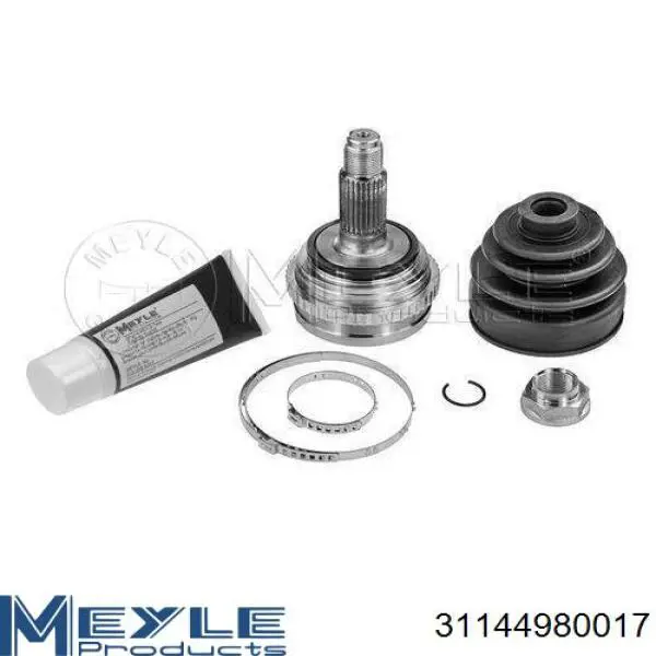 Przegub homokinetyczny przedni zewnętrzny Meyle 31144980017 cena, od 39,64 USD
