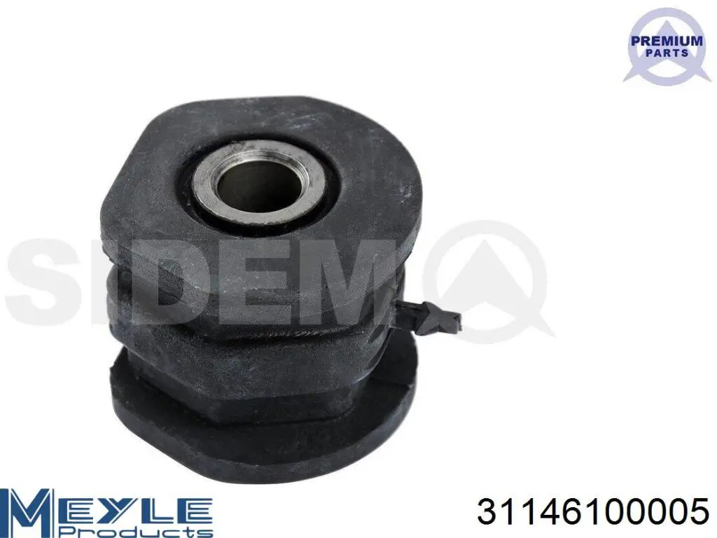 Do koszyka 31146100005 Meyle Silentblock przedniego wahacza dolnego