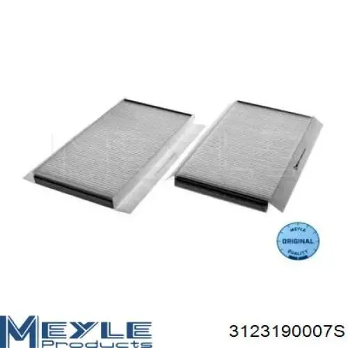 Do koszyka 3123190007S Meyle Filtr kabiny