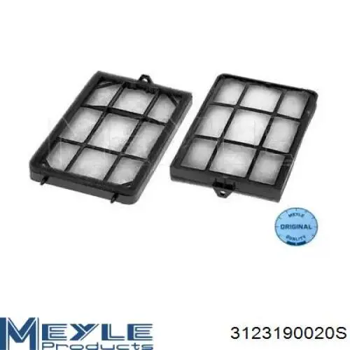 Do koszyka 3123190020S Meyle Filtr kabiny