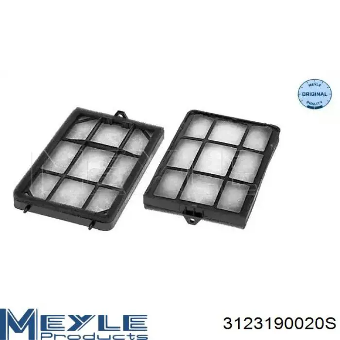 Filtr kabiny Meyle 3123190020S cena, od 21,30 USD