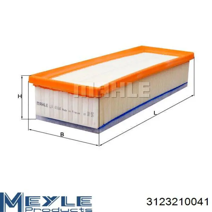 FA1234 Bremsi Filtr powietrza