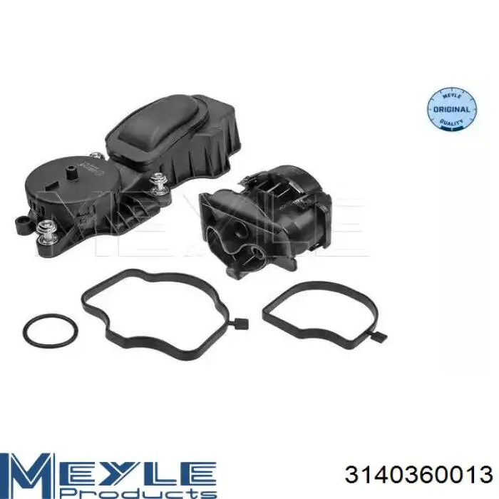 Zawór PCV odpowietrzający silnik Meyle 3140360013 cena, od 48,97 USD