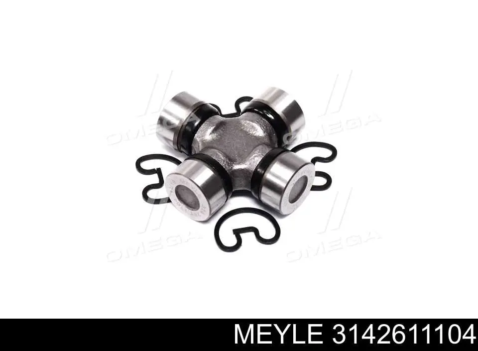 Krzyżak wału Cardana tylnego Meyle 3142611104 cena, od 18,71 USD