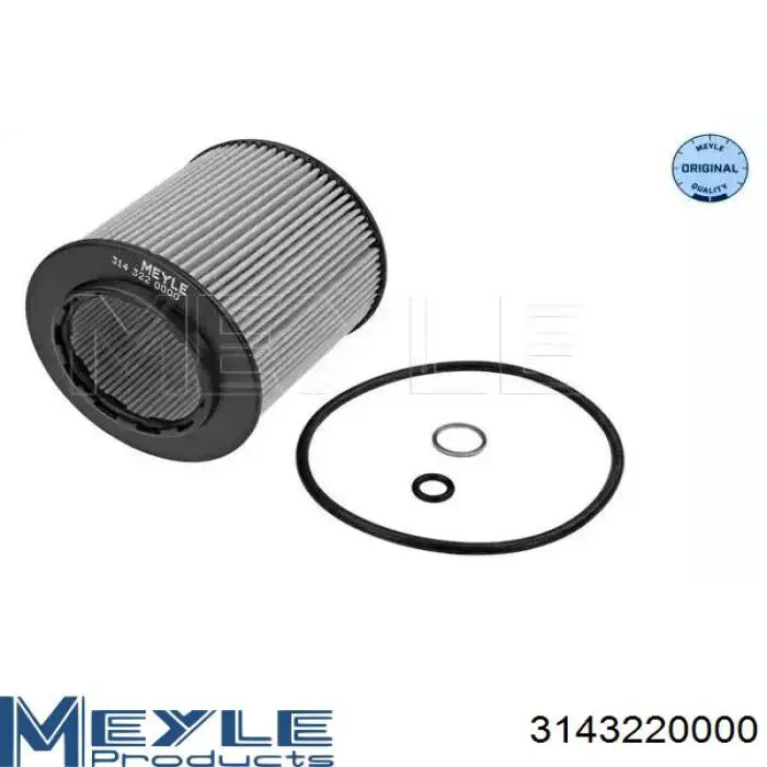 Filtr oleju Meyle 3143220000 cena, od 10,48 USD