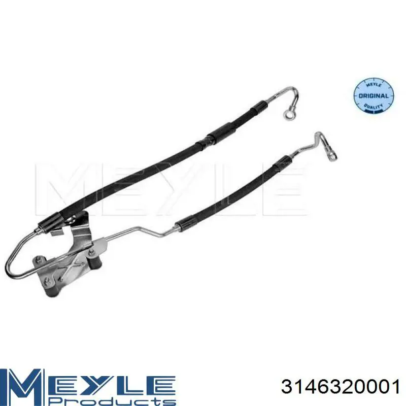 3146320001 Meyle Przewód hydraulicznego układu wspomagania wysokiego ciśnienia, od pompy do maglownicy (mechanizmu)