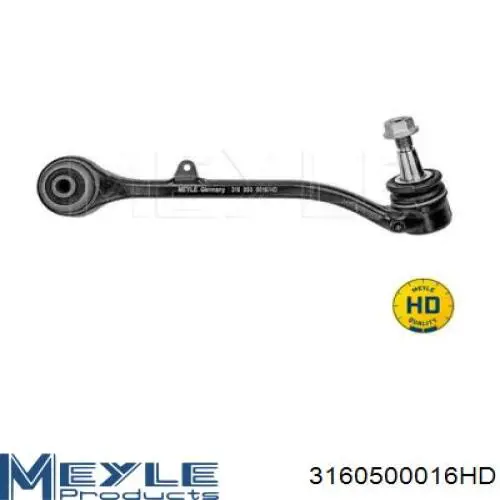 Wahacz zawieszenia przedniego dolny prawy Meyle 3160500016HD cena, od 46,34 USD