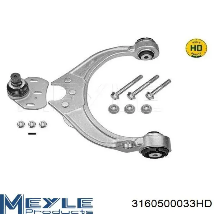 Wahacz zawieszenia przedniego prawy górny Meyle 3160500033HD cena, od 67,98 USD