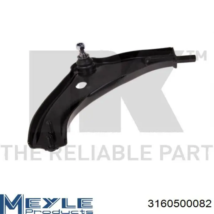 Wahacz zawieszenia przedniego dolny prawy Meyle 3160500082 cena, od 91,08 USD
