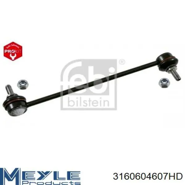 Do koszyka 3160604607HD Meyle Łącznik stabilizatora przedniego