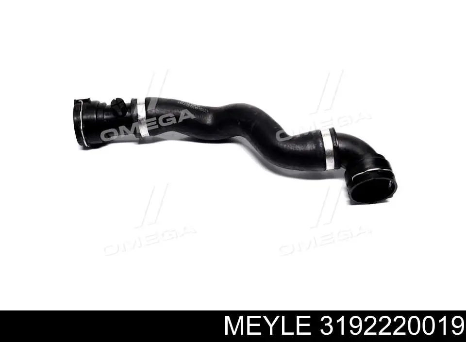 Przewód (króciec) chłodnicy górny Meyle 3192220019 cena, od 26,06 USD