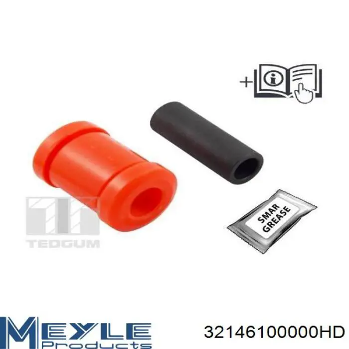 Silentblock przedniego wahacza dolnego Meyle 32146100000HD cena, od 14,41 USD