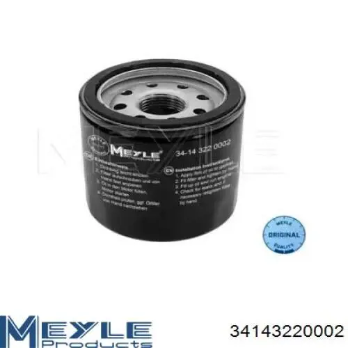 Filtr oleju KFO304 Konner