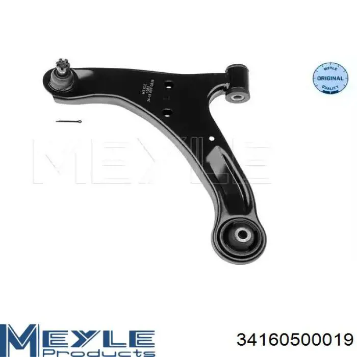Wahacz zawieszenia przedniego dolny lewy Meyle 34160500019 cena, od 73,01 USD