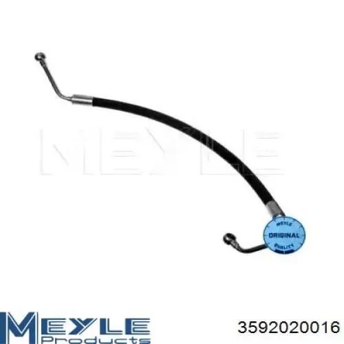 Przewód hydraulicznego układu wspomagania wysokiego ciśnienia, od pompy do maglownicy (mechanizmu) Meyle 3592020016 cena, od 77,54 USD