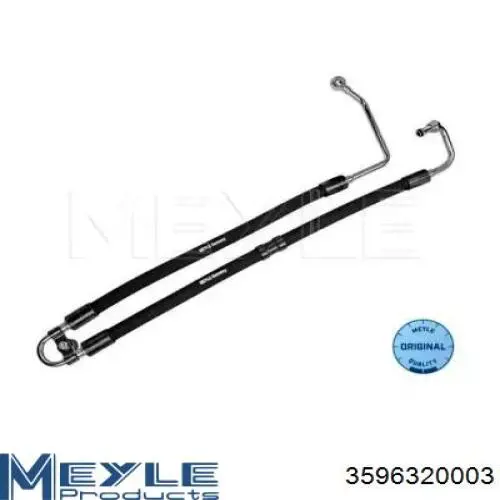 32411096731 BMW Przewód hydraulicznego układu wspomagania wysokiego ciśnienia, od pompy do maglownicy (mechanizmu)