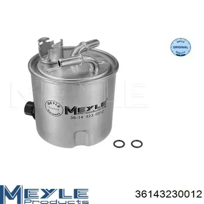 Filtr paliwa Meyle 36143230012 cena, od 30,24 USD