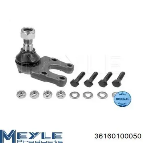 Sworzeń wahacza dolny Meyle 36160100050 cena, od 28,31 USD