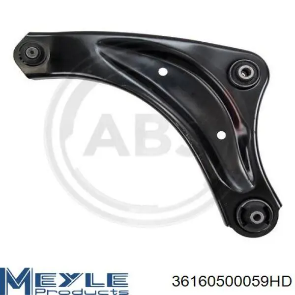 Wahacz zawieszenia przedniego dolny lewy Meyle 36160500059HD cena, od 48,69 USD