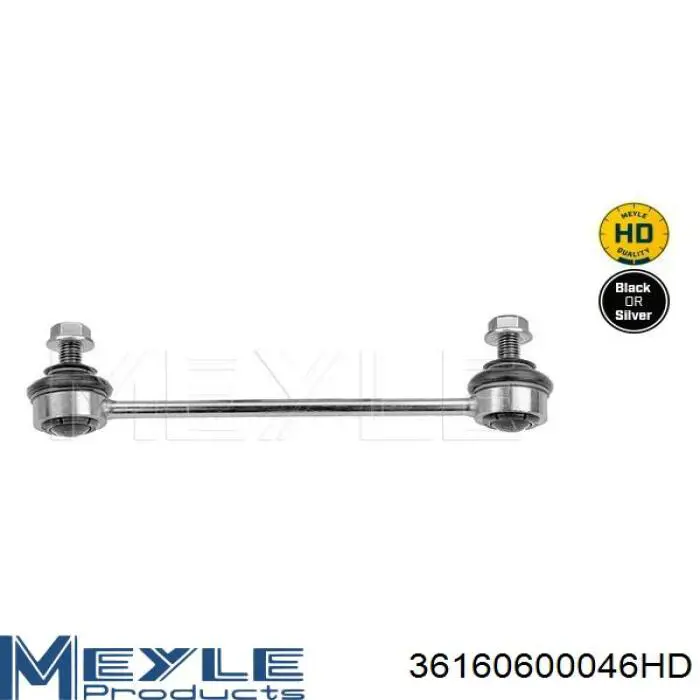 Do koszyka 36160600046HD Meyle Łącznik stabilizatora przedniego lewy