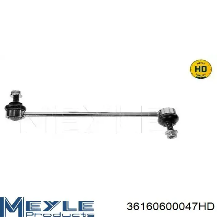 Łącznik stabilizatora przedniego prawy Meyle 36160600047HD cena, od 14,74 USD