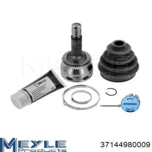 Do koszyka 495001E650 Hyundai/Kia Przegub homokinetyczny przedni zewnętrzny