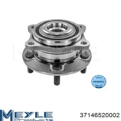 Piasta przednia Meyle 37146520002 cena, od 114,46 USD