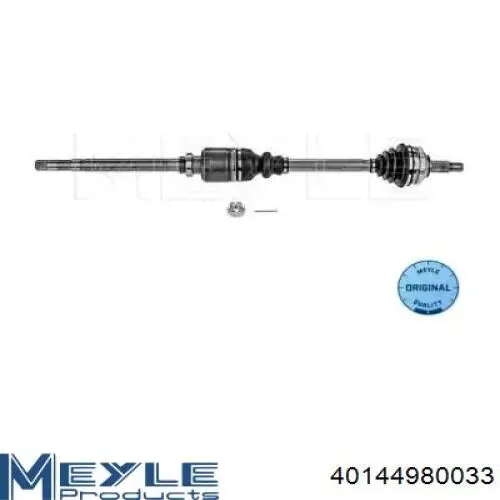 32735Z Peugeot/Citroen Półoś napędowa przednia prawa