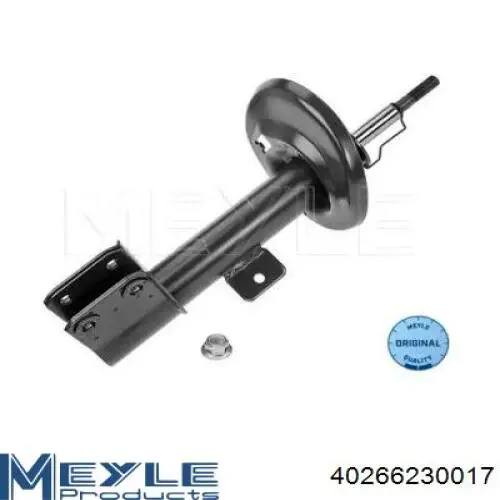 Amortyzator przedni lewy Meyle 40266230017 cena, od 53,17 USD