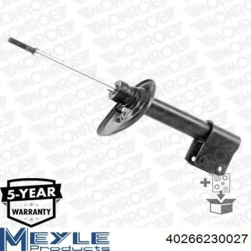 Do koszyka 1623343280 Peugeot/Citroen Amortyzator przedni prawy