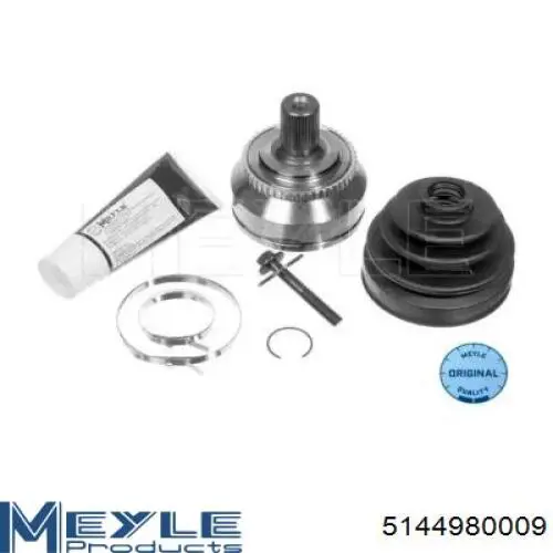 Przegub homokinetyczny przedni zewnętrzny Meyle 5144980009 cena, od 48,74 USD