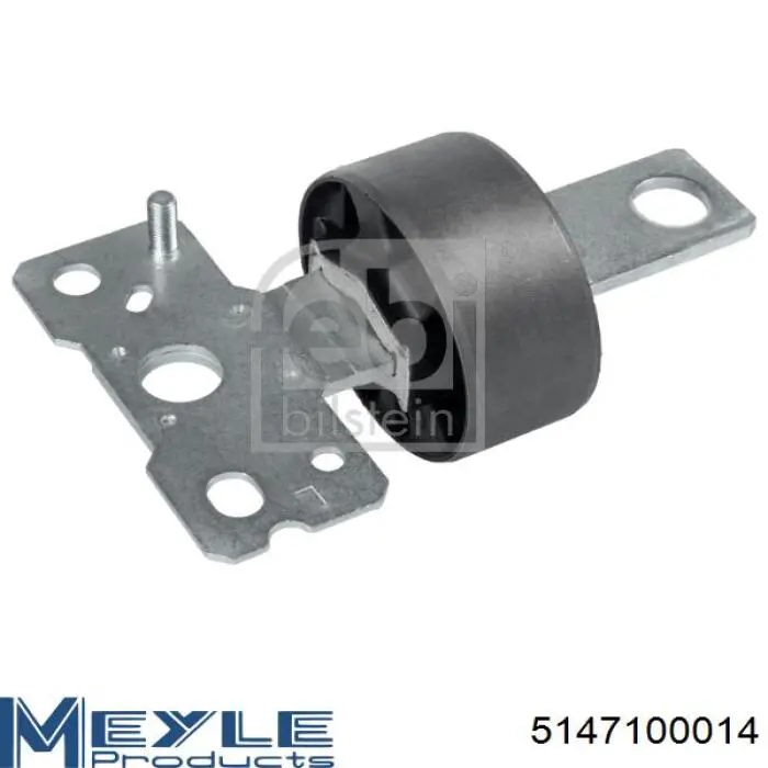 Do koszyka 5147100014 Meyle Silentblock tylnego wahacza podłużnego przedni