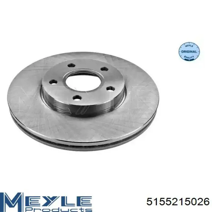 Tarcza hamulcowa przednia Meyle 5155215026 cena, od 50,49 USD