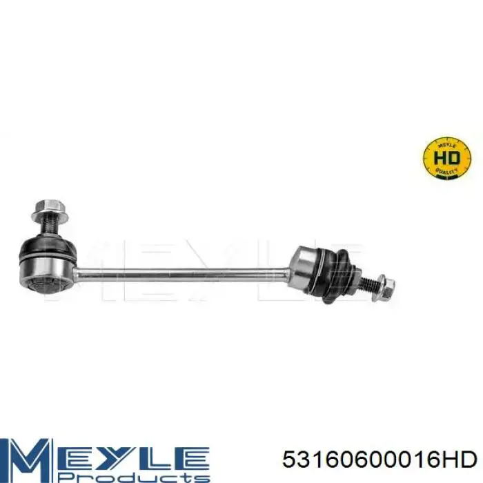 Łącznik stabilizatora przedniego Meyle 53160600016HD cena, od 14,63 USD