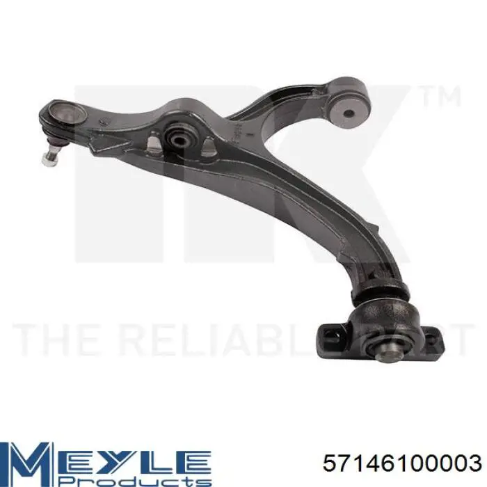 Silentblock przedniego wahacza dolnego Meyle 57146100003 cena, od 21,64 USD