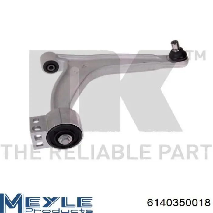 Silentblock przedniego wahacza dolnego Meyle 6140350018 cena, od 6,34 USD