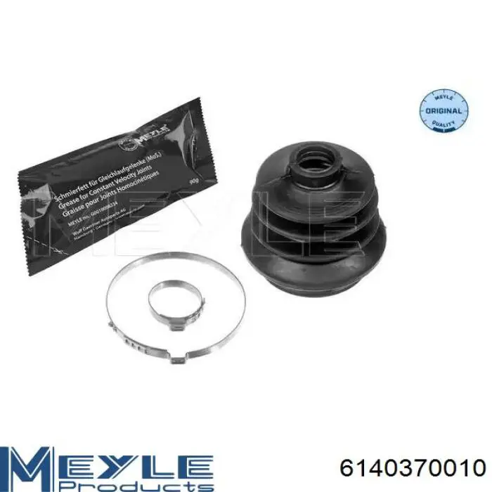 Osłona przegubu homokinetycznego półosi przedniej wewnętrzna Meyle 6140370010 cena, od 10,83 USD