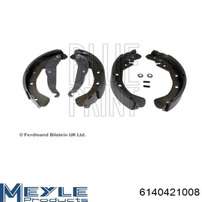 Do koszyka 91158369 General Motors Klocki hamulcowe tylne bębnowe