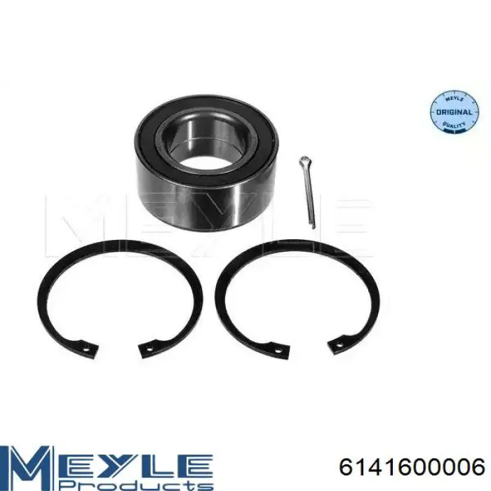 Łożysko piasty przedniej Meyle 6141600006 cena, od 17,01 USD