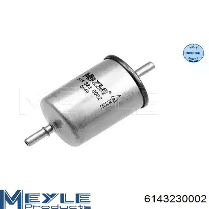 Filtr paliwa Meyle 6143230002 cena, od 7,35 USD