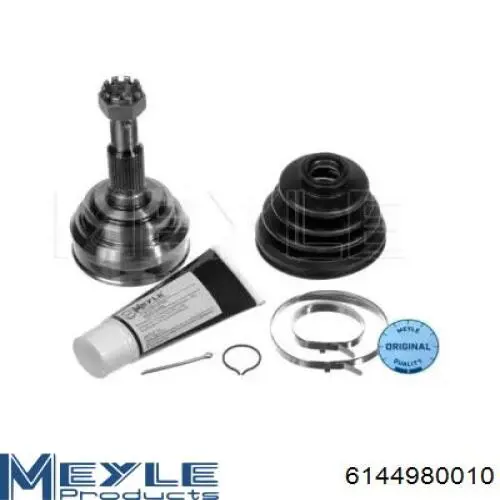 Przegub homokinetyczny przedni zewnętrzny Meyle 6144980010 cena, od 41,82 USD
