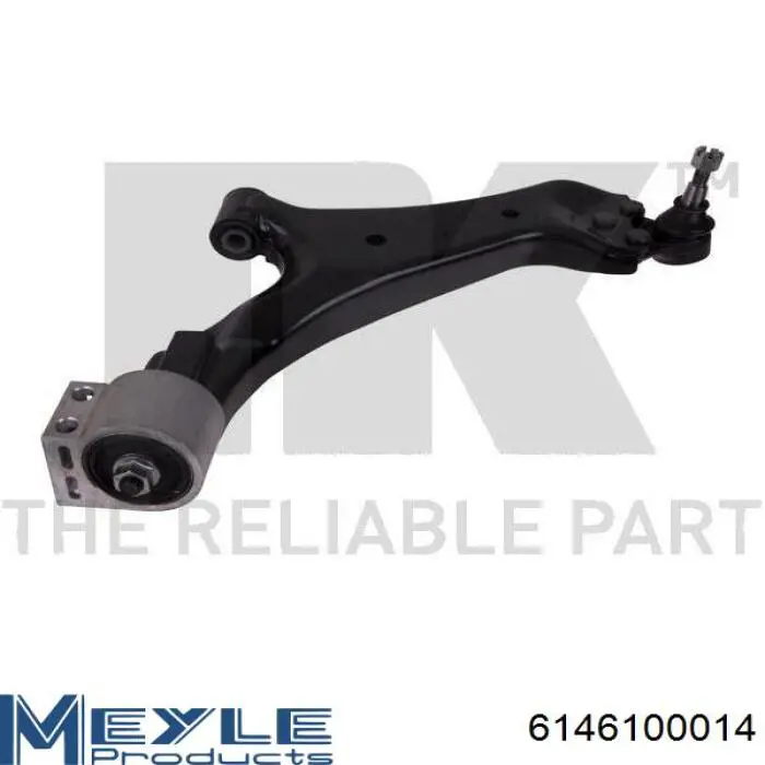 Silentblock przedniego wahacza dolnego Meyle 6146100014 cena, od 8,80 USD