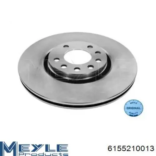 Tarcza hamulcowa przednia Meyle 6155210013 cena, od 62,45 USD