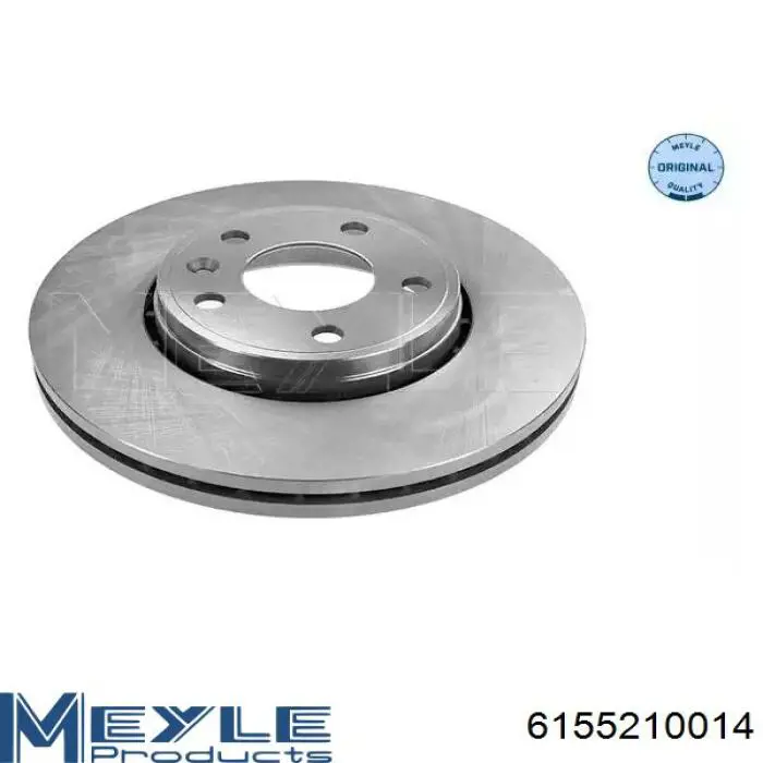 6155210014 Meyle Tarcza hamulcowa przednia