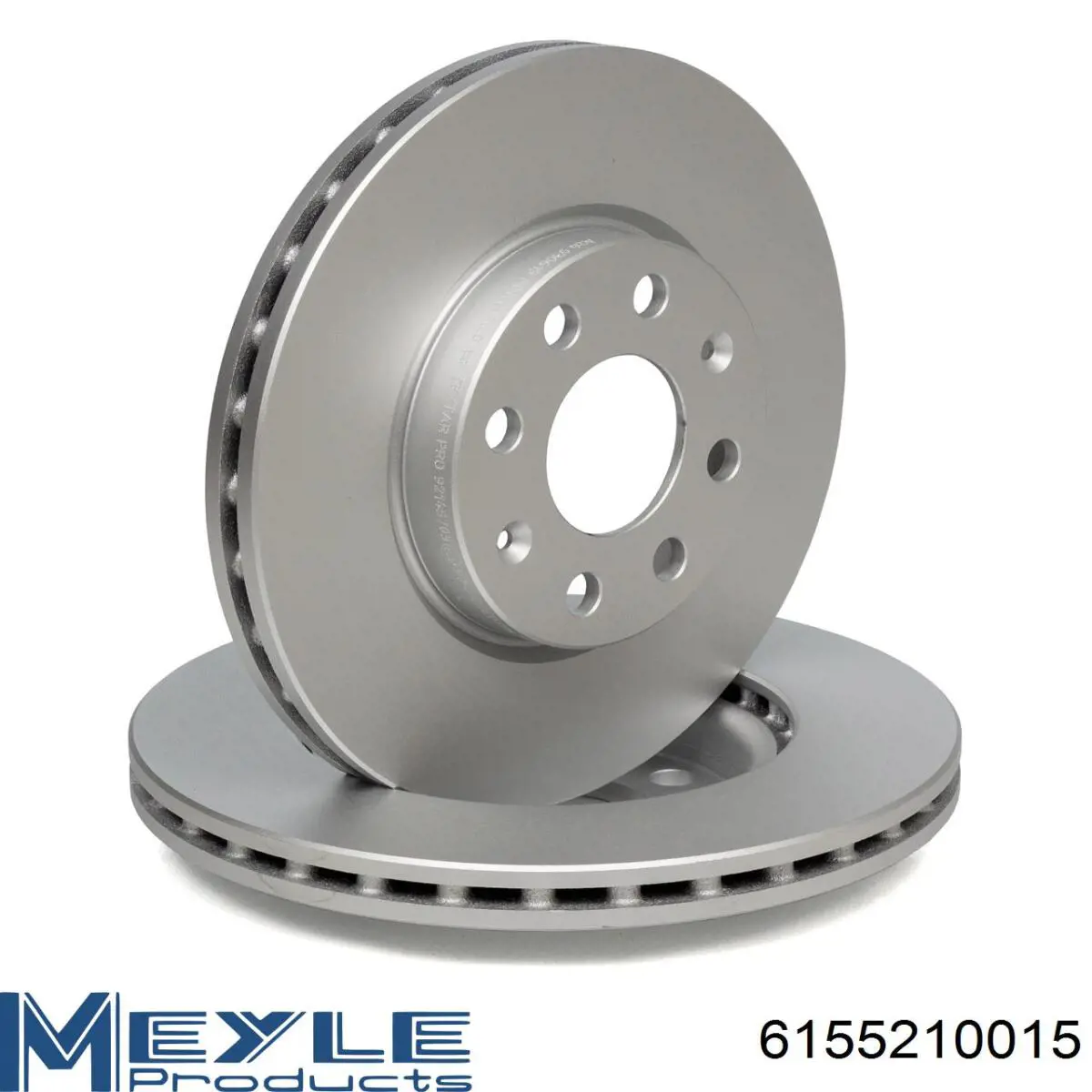 Tarcza hamulcowa przednia Meyle 6155210015 cena, od 38,99 USD