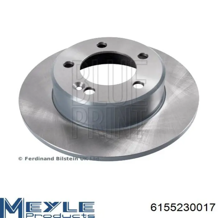 Tarcza hamulcowa tylna Meyle 6155230017 cena, od 56,18 USD