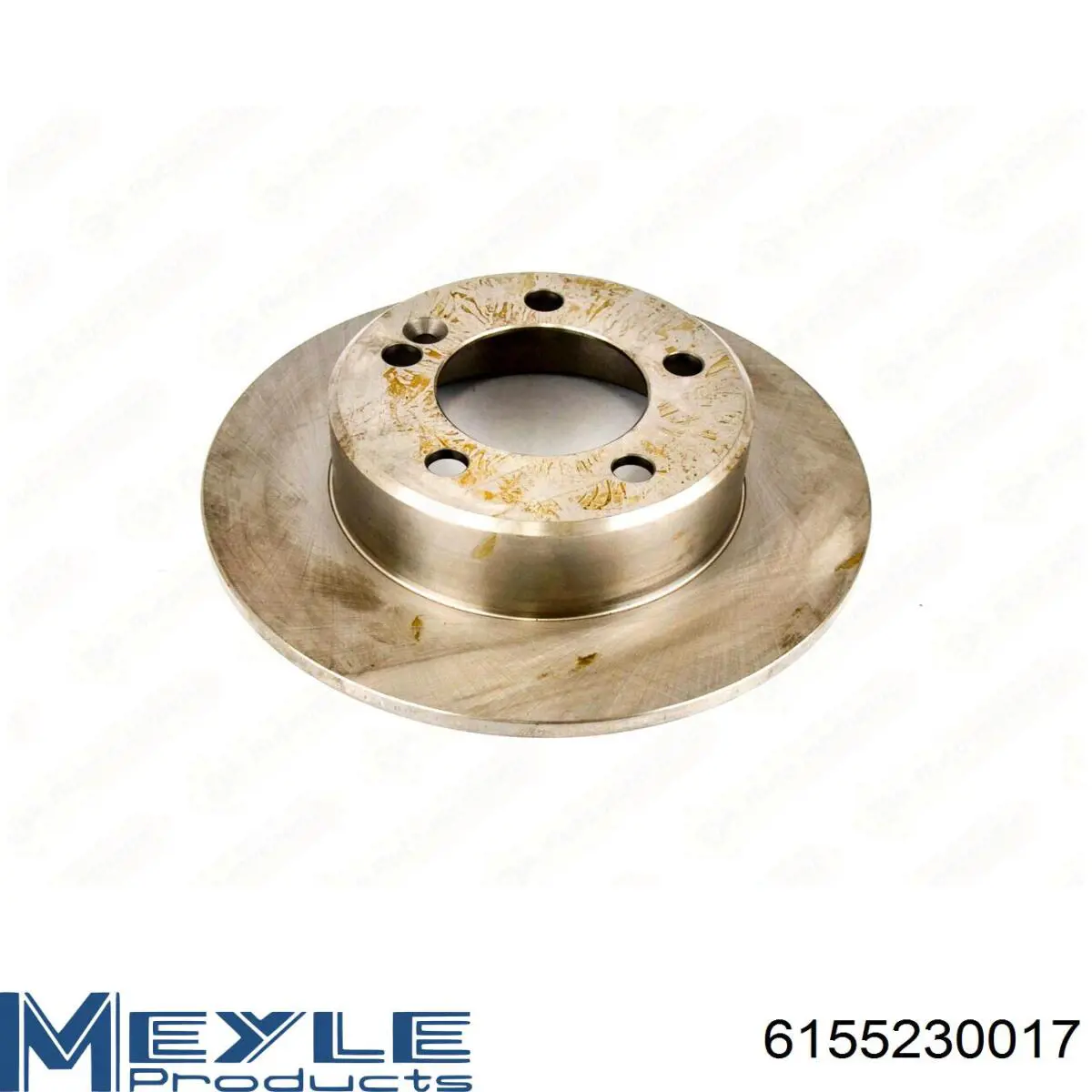 Do koszyka 6155230017 Meyle Tarcza hamulcowa tylna